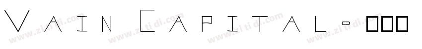 Vain Capital字体转换